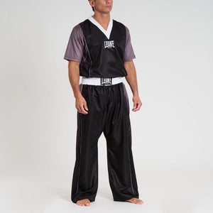 Semi-contactpak Point Fighting WAKO Leone AB991 Zwart-Combat Arena
