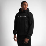 Felpa Boxraw A.B.C. con cappuccio Nero-Combat Arena