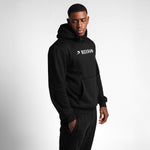 Felpa Boxraw A.B.C. con cappuccio Nero-Combat Arena