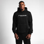 Felpa Boxraw A.B.C. con cappuccio Nero-Combat Arena