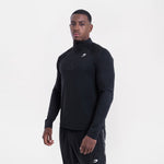 Sweatshirt Boxraw Valdes met rits Zwart-Combat Arena