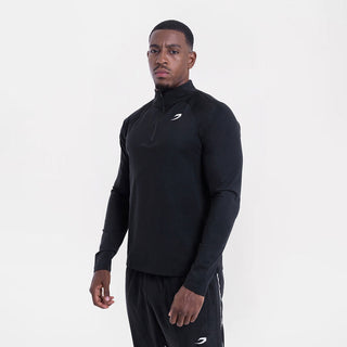 Sweatshirt Boxraw Valdes met rits Zwart-Combat Arena