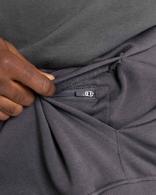 Sweatshirt Boxraw We Don't Play Boxing oversize met capuchon Grijs-roze-Combat Arena