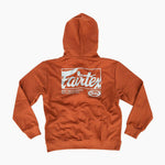 Felpa Fairtex FHS22 con cappuccio Arancione-Combat Arena