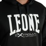 Sweatshirt Leone Logo met capuchon ABX119 Zwart 