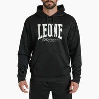 Sweatshirt Leone Logo met capuchon ABX119 Zwart 