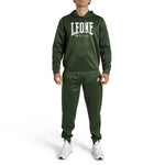 Sweatshirt Leone Logo met capuchon ABX119 Groen 