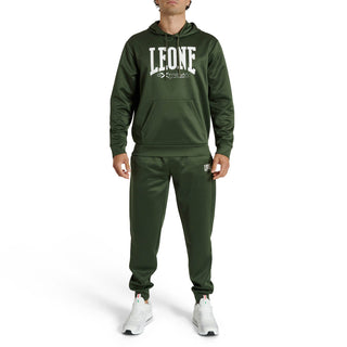 Sweatshirt Leone Logo met capuchon ABX119 Groen 