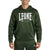 Sweatshirt Leone Logo met capuchon ABX119 Groen 