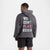 Sweatshirt Boxraw We Don't Play Boxing oversize met capuchon Grijs-roze 