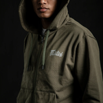 Sweatshirt Fairtex FHS22 met capuchon Groen 
