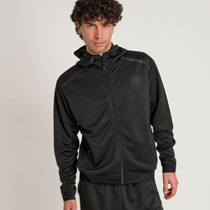 Sweatshirt Leone Balck Lion met capuchon ABX313 Zwart 