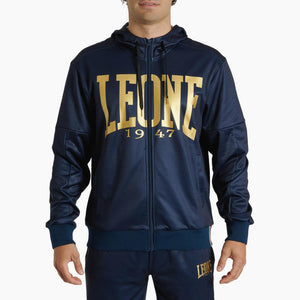 Sweatshirt Leone DNA met capuchon ABX721 Blauw 