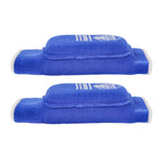 Elleboogbeschermer  elastische omkeerbare Masters WAKO rood blauw 