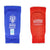 Elleboogbeschermer  elastische omkeerbare Masters WAKO rood blauw 