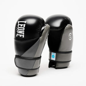 Handschoenen van Point Fighting Leone WAKO GN600 Zwart-Combat Arena