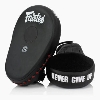 Handpads Fairtex Gemaximaliseerde FMV13 Nero-Combat Arena