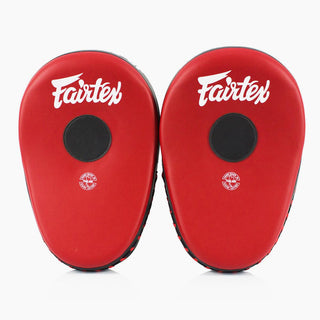 Handpads Fairtex Gemaximaliseerde FMV13 Rood-zwart-Combat Arena