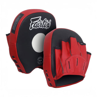 Handpads Fairtex Korte FMV14 Zwart-rood 