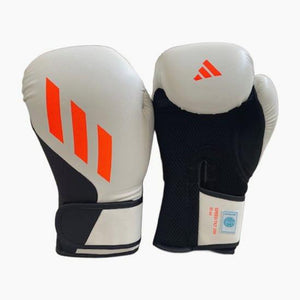 Bokshandschoenen Adidas Speed Tilt 200 WAKO 10 Oz Wit-zwart-rood 