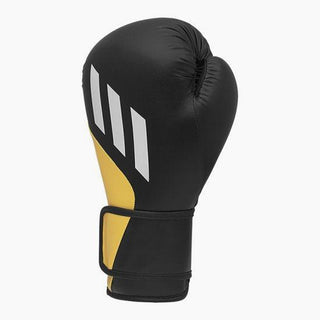 Bokshandschoenen Adidas Speed Tilt 200 WAKO 10 Oz Zwart-geel-wit 