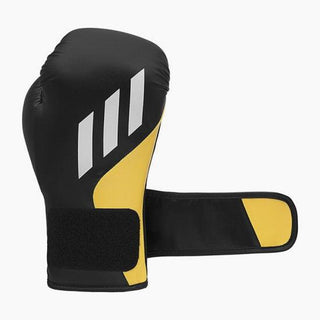 Bokshandschoenen Adidas Speed Tilt 200 WAKO 10 Oz Zwart-geel-wit 
