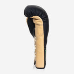 Bokshandschoenen Di Nardo met Veters 12 Oz Zwart-zand-Combat Arena