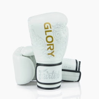 Bokshandschoenen Fairtex x Glory BGVG3 Wit-Goud