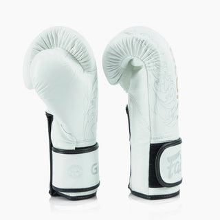 Bokshandschoenen Fairtex x Glory BGVG3 Wit-Goud
