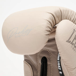Bokshandschoenen Leone Prodigy GN117 Beige-Combat Arena