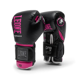 Bokshandschoenen Leone Professional 2 GN115C Fuchsia 10 Oz M 
