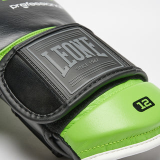 Bokshandschoenen Leone Professional 2 GN115C Groen 10 Oz 