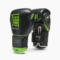 Bokshandschoenen Leone Professional 2 GN115C Groen 10 Oz 