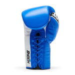 Bokshandschoenen Leone Shock Pro met veters GN057L Blauw 