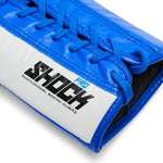 Bokshandschoenen Leone Shock Pro met veters GN057L Blauw 