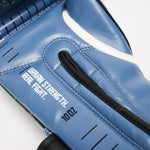 Bokshandschoenen Leone Urban Fighter GN335 blauw-groen camo-Combat Arena