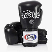 Thaibokshandschoenen Fairtex BGV5 Super Sparring Zwart-Combat Arena