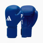 Bokshandschoenen van Boksen Adidas Goedgekeurd World Boxing Blauw 