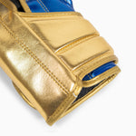 Bokshandschoenen Adidas Hybrid 500 Voor met Klittenband Blauw-goud 
