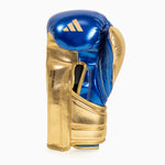 Bokshandschoenen Adidas Hybrid 500 Voor met Klittenband Blauw-goud 