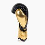 Bokshandschoenen Adidas Hybrid 500 Voor tegen Klittenband Zwart-goud 