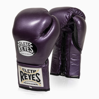 Bokshandschoenen Cleto Reyes Professionele CB2 Viola met veters 