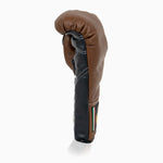 Bokshandschoenen Di Nardo met veters Bruin Zwart 10 Oz 