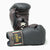 Bokshandschoenen Di Nardo met zwart-bourgondische veters 14 oz