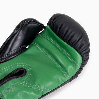 Bokshandschoenen Di Nardo met Klittenband 14 Oz Zwart-groen 