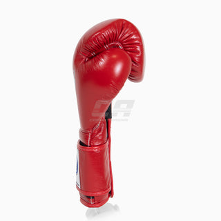 Bokshandschoenen Fairtex Mexican Stijl BGV9 Rood-rood 