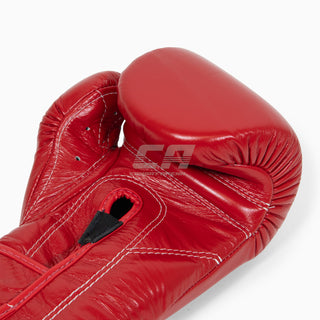 Bokshandschoenen Fairtex Mexican Stijl BGV9 Rood-rood 