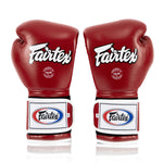 Bokshandschoenen Fairtex Mexican Stijl BGV9 Rood-wit 