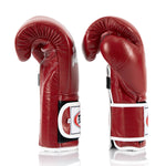 Bokshandschoenen Fairtex Mexican Stijl BGV9 Rood-wit 