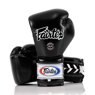 Bokshandschoenen Fairtex PRO Training Mexican Stijl BGL7 Zwart 